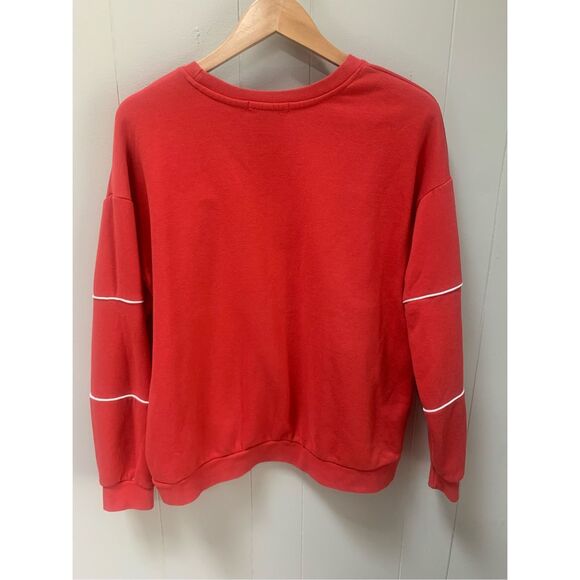 Forever 21 Sassy Since Birth Red Pullover Sweatshirt Large - Picture 3 of 6